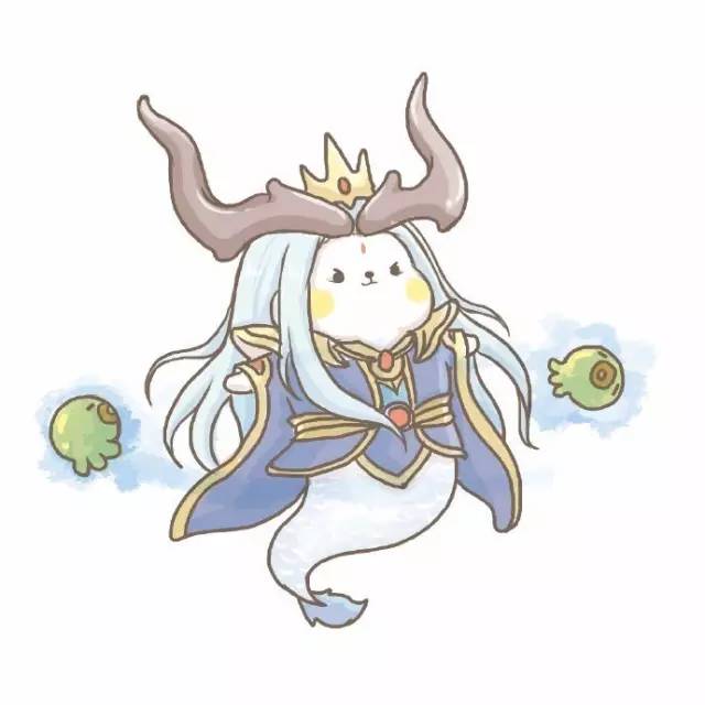 [王者同人绘]激萌小海豹,是时候换波头像啦~ 东皇太一