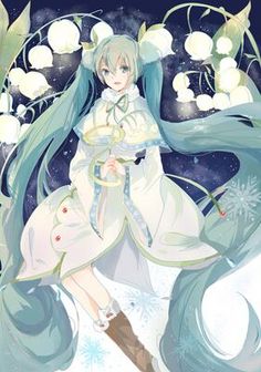 长发铃兰初音未来