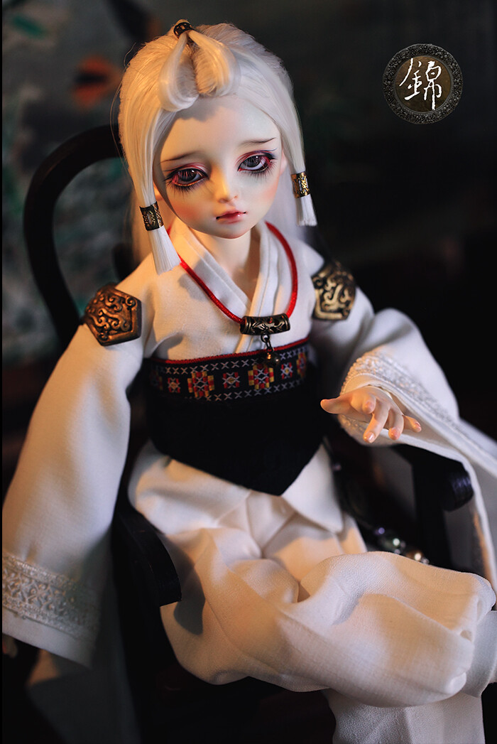 龙魂人形社 限定 bjd sd 娃娃 动漫 玩具 人偶手办 4分《镜生-锦/镜