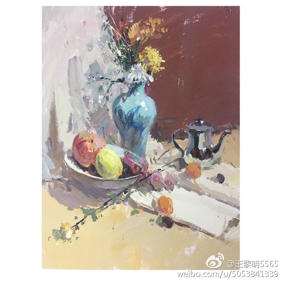色彩,联考,水粉