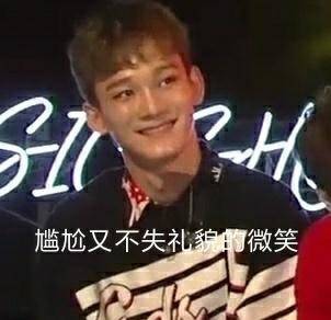exo表情包 chen