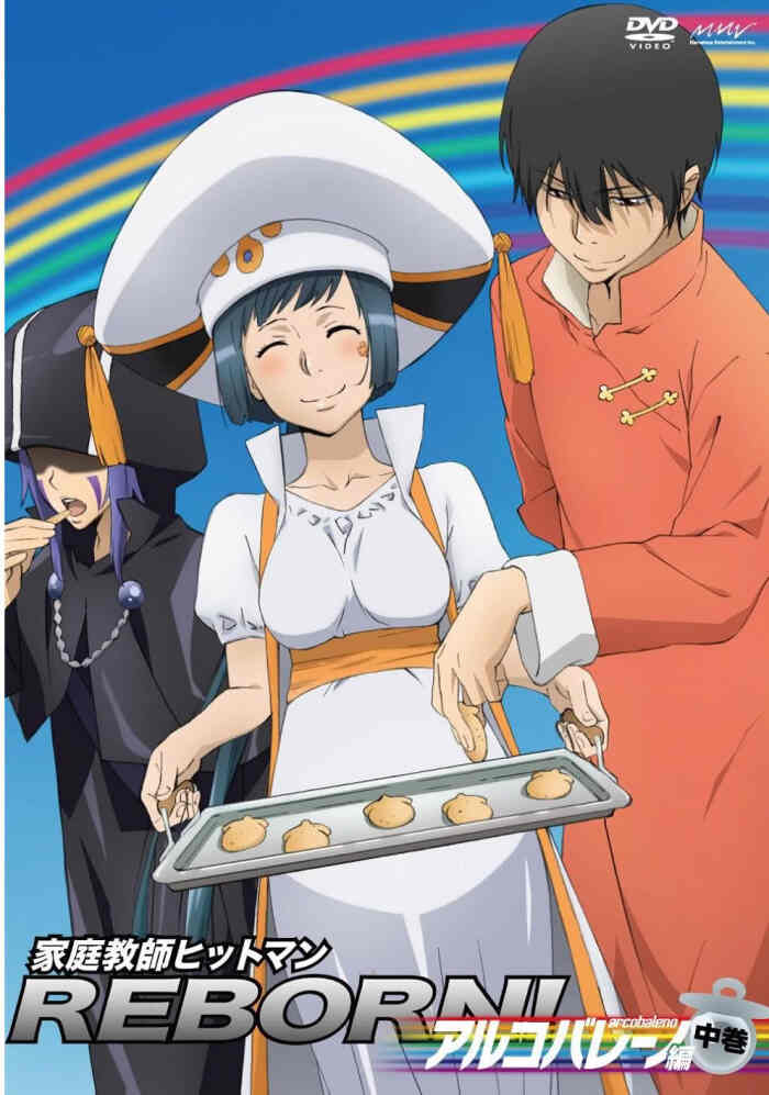 【dvd 家庭教师hitman reborn!彩虹之子篇 中卷