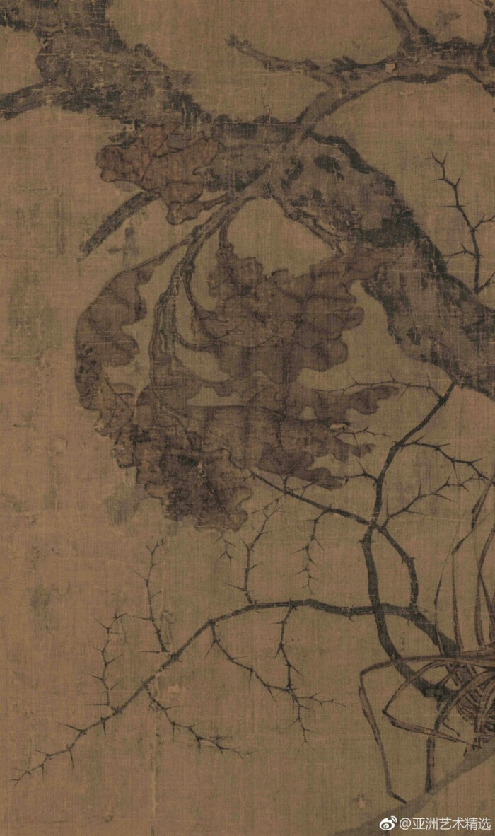 4 cm ,中国 台北故宫博物馆 藏【作品赏析】《宋崔白画双喜图》描绘