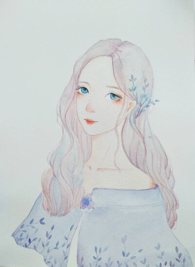 水彩人物临摹集