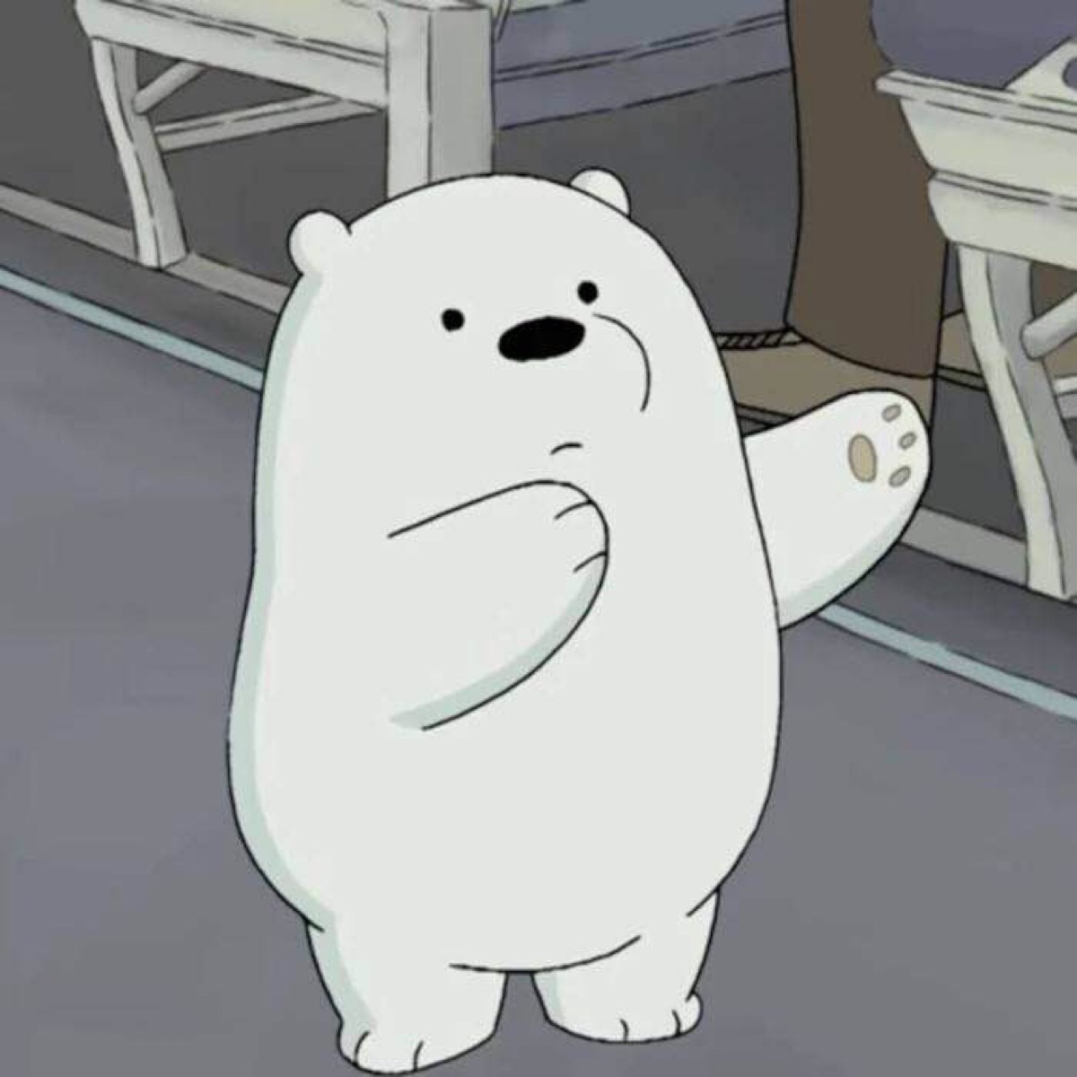 大白熊头像图片