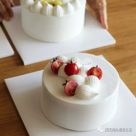 水果蛋糕小清新