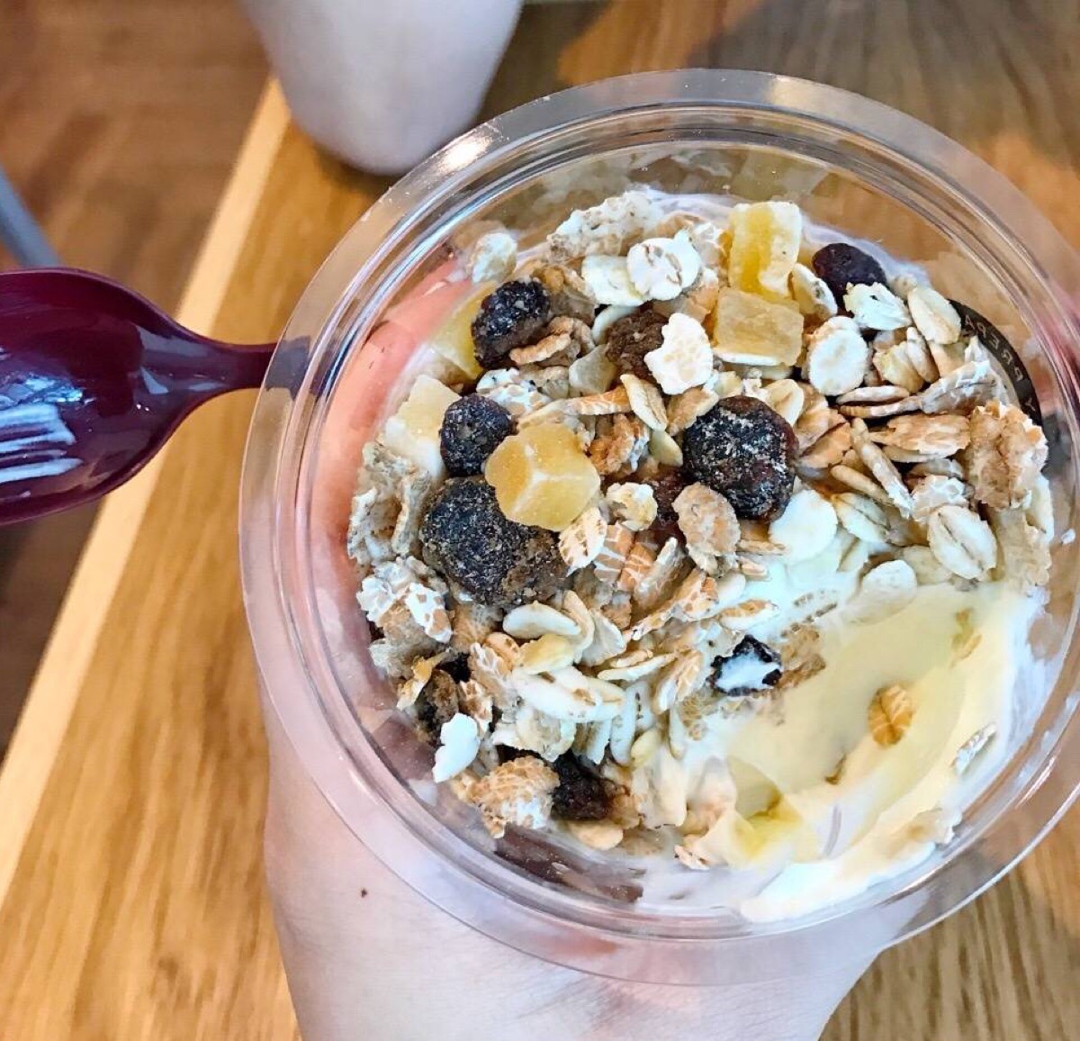 pret a manger酸奶杯