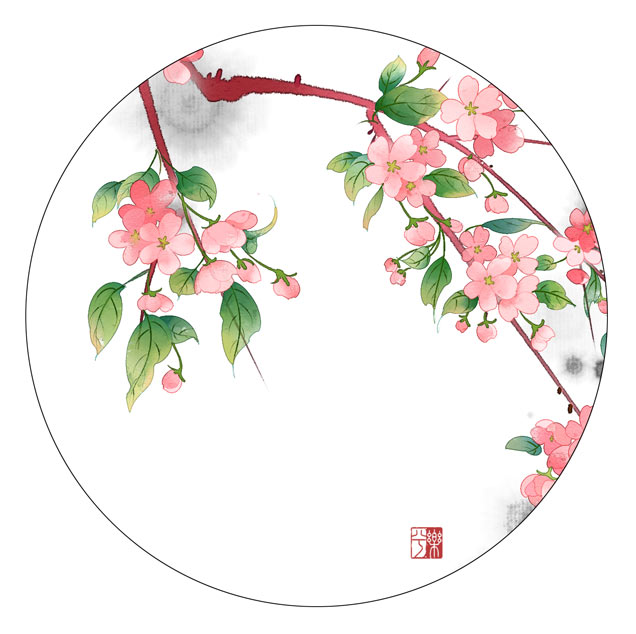 手绘古风花画师:乐兮