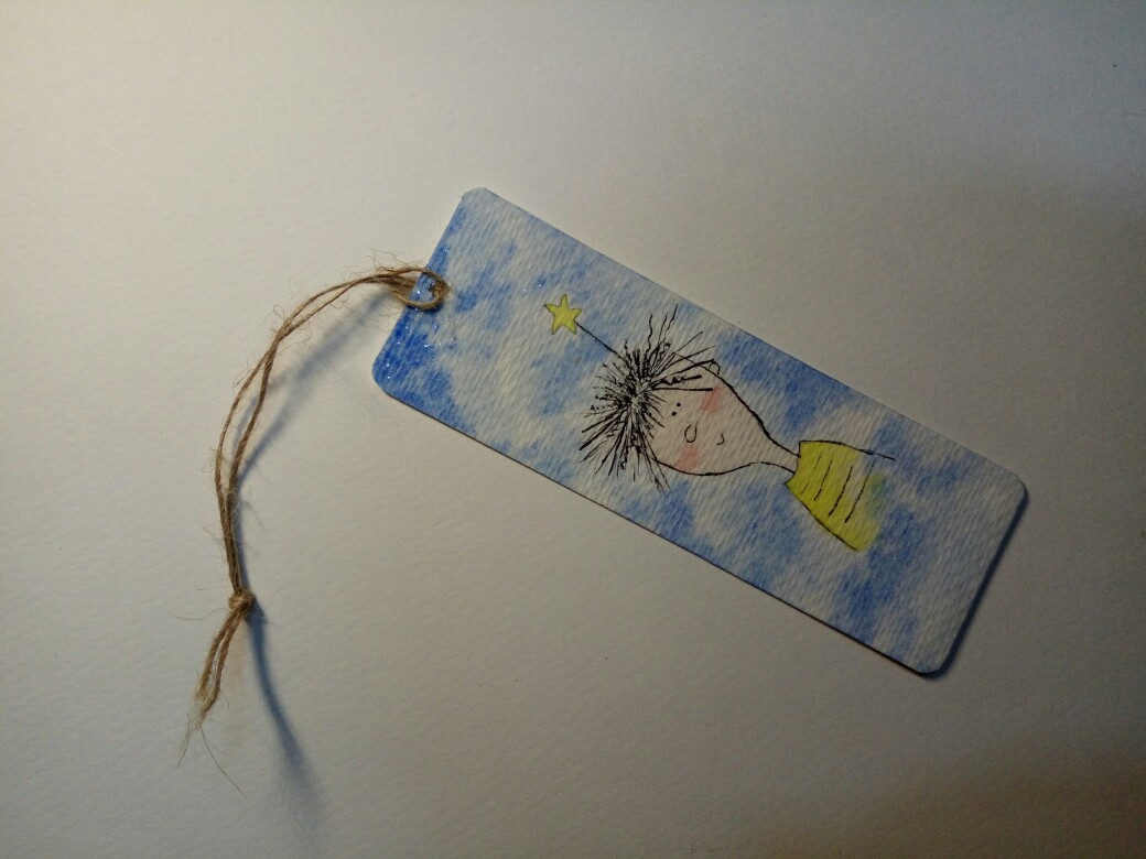 自制书签——兰梓苑