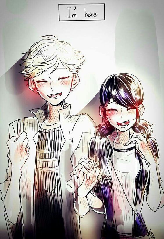 瓢虫雷迪和黑猫诺儿 爱情,漫画,蒙面,四格,真面目,魔法