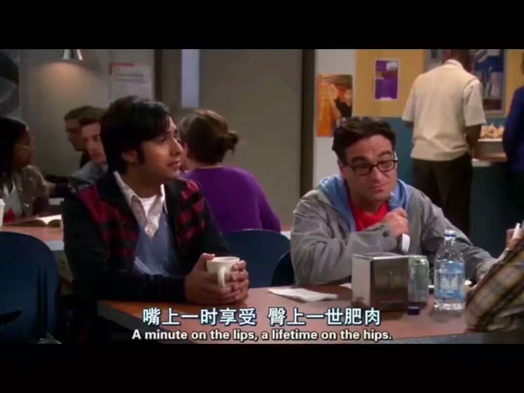 剧照 台词 电影 电视剧 生活大爆炸
