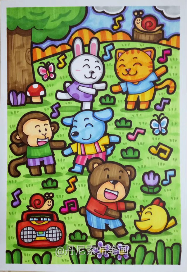儿童画 插画
