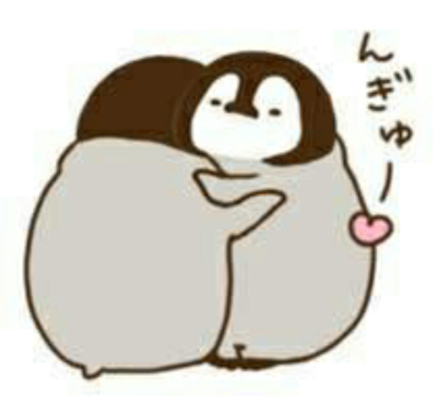 企鹅表情包之抱抱(ω)图片