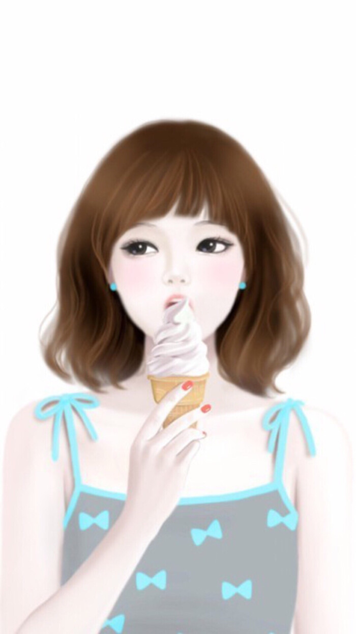 韩国插画 壁纸 enakei 背景 韩系