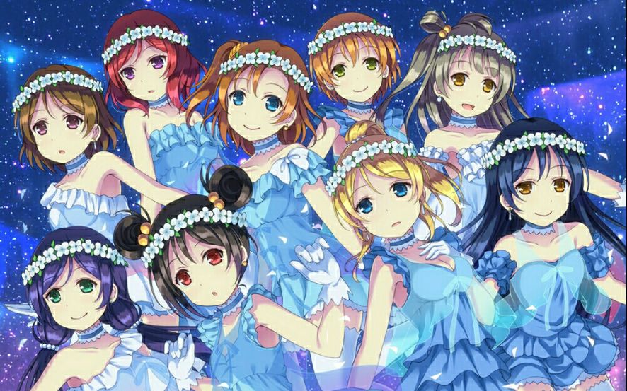 缪斯lovelive 九人,lovelive缪斯九人 love live;μ"s;九人,奇迹,壁纸