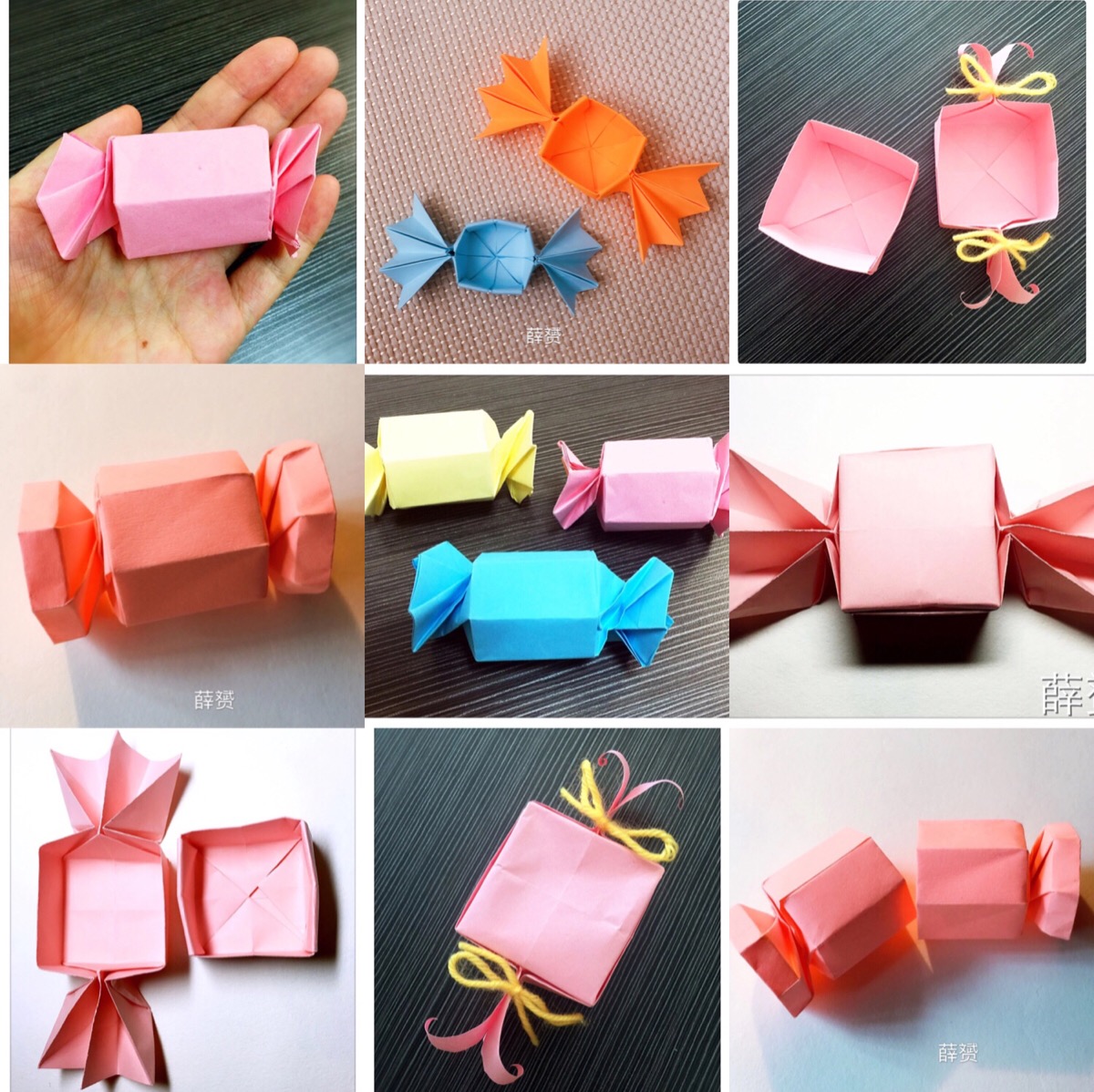 糖果包装纸怎么做手工图片
