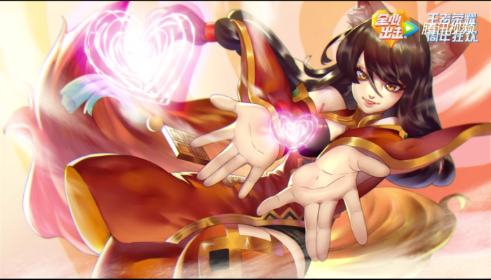 王者荣耀长画短作 少女阿狸 妲己