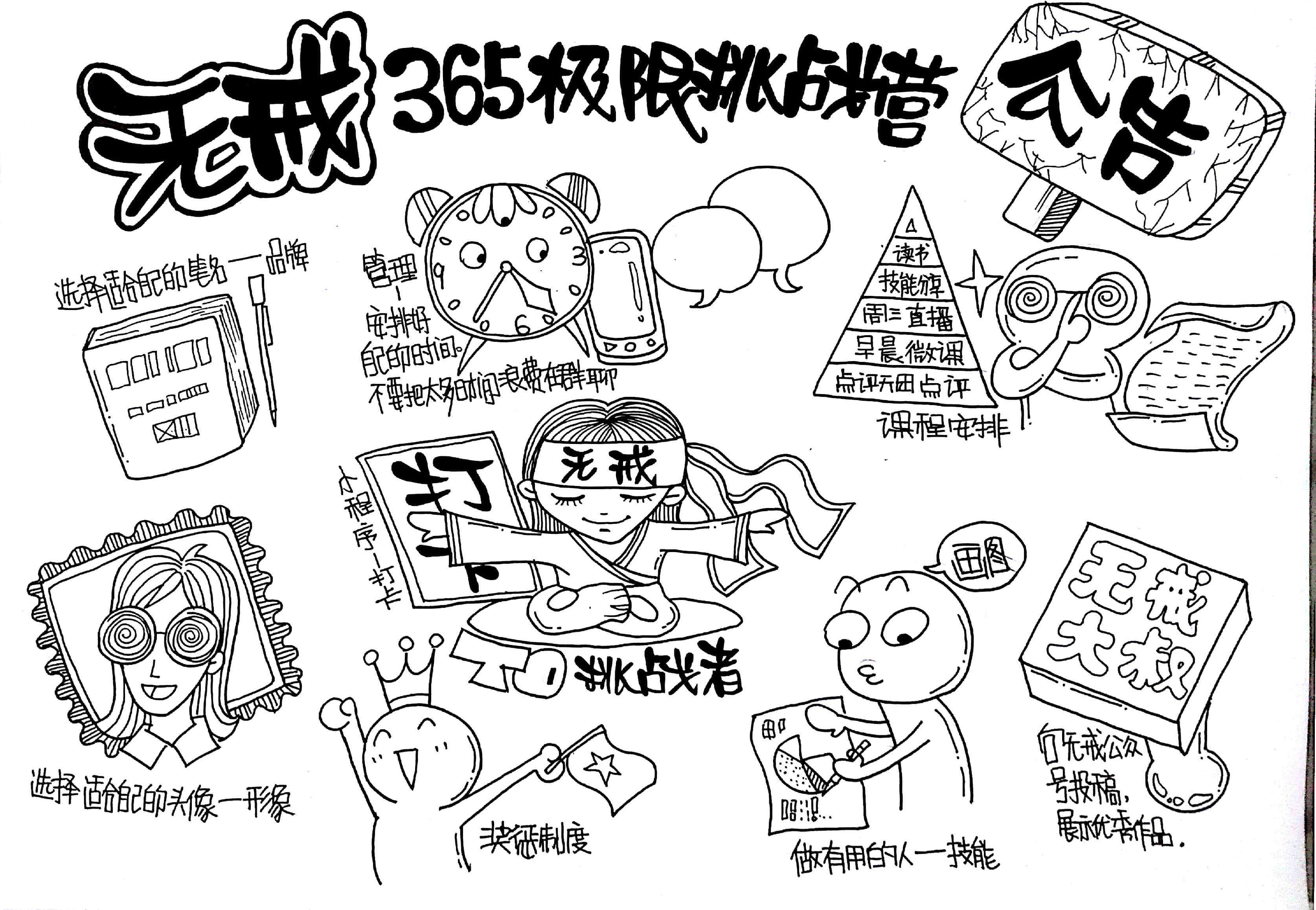 pop 手帐 读书笔记 个人管理