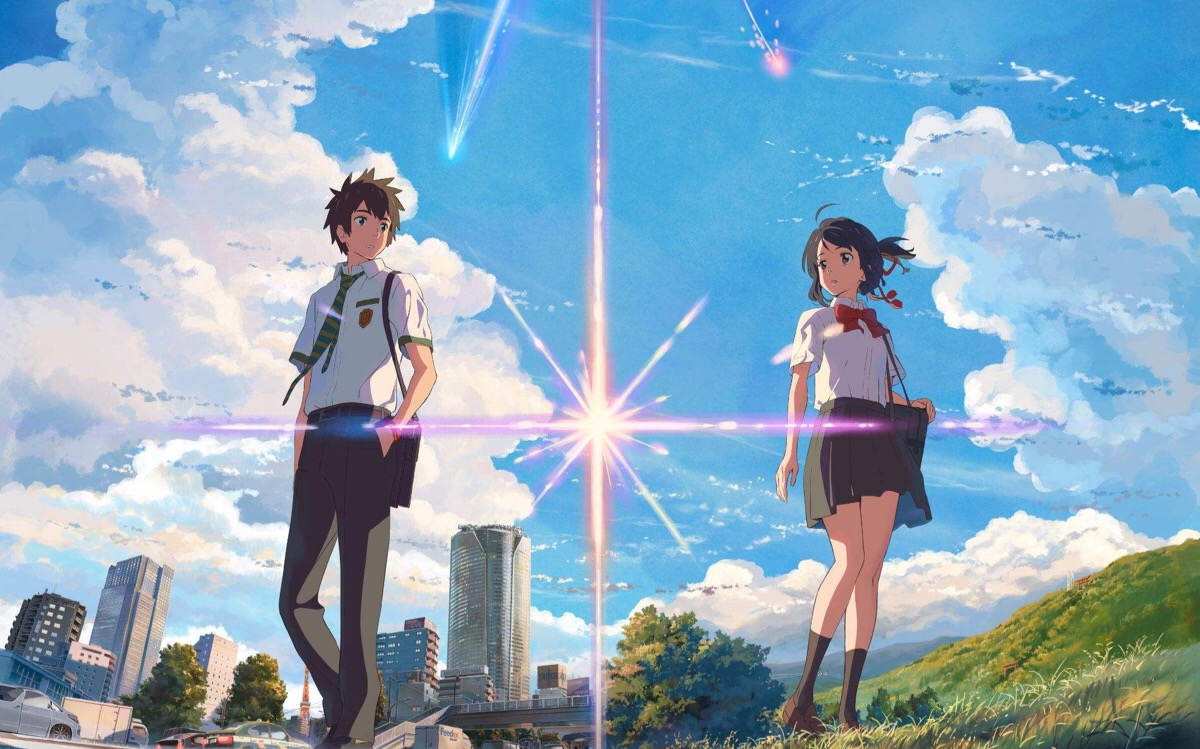 42 新海诚动画电影《你的名字》:男主 立花泷,女主 宫水三叶 1