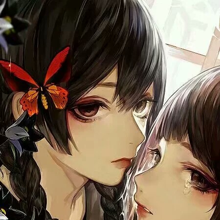 动漫,唯美,复古,百合情头