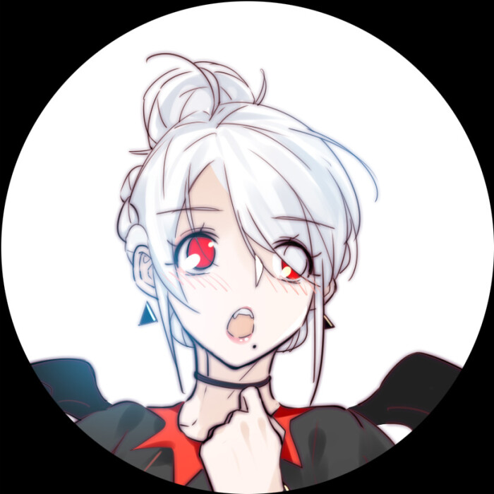 快看动漫情侣女生头像描述 : (女神吸血鬼)〖高清〗〖原图〗〖转发