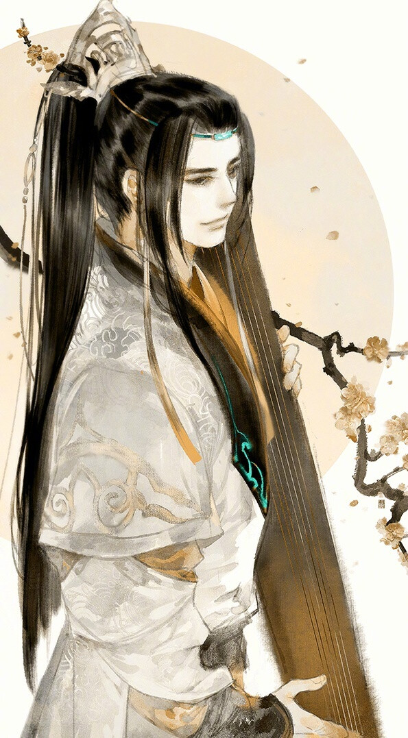 手绘古风男子剑网三·长歌画师:伊吹五月