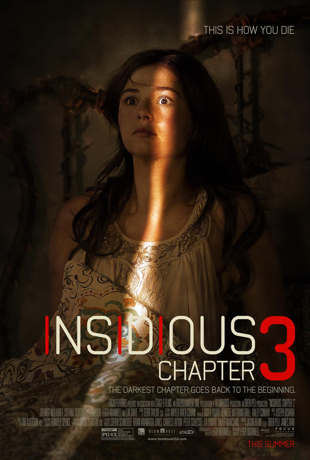 【潜伏3 insidious: chapter 3】第3部换导演了,剧情跟之前的也没多大