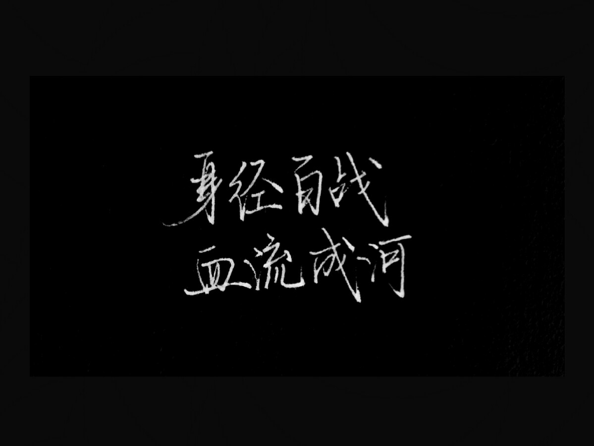 身经百战 血流成河