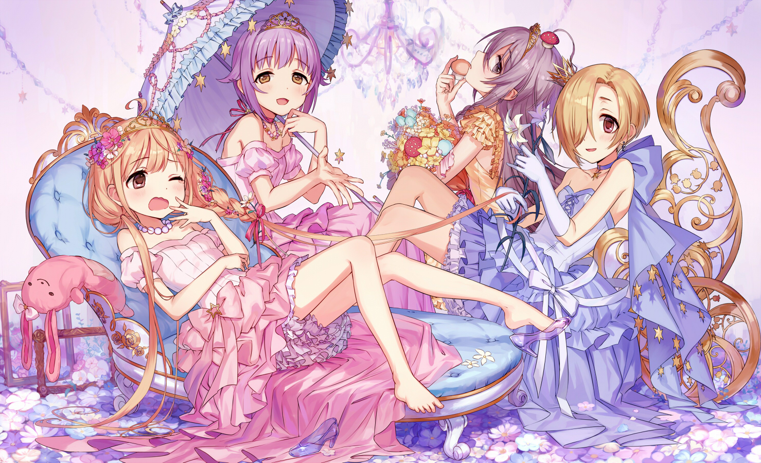 日站搜集-动漫美少女高清画集★【新浪微博:高清无水印iphone萌壁纸