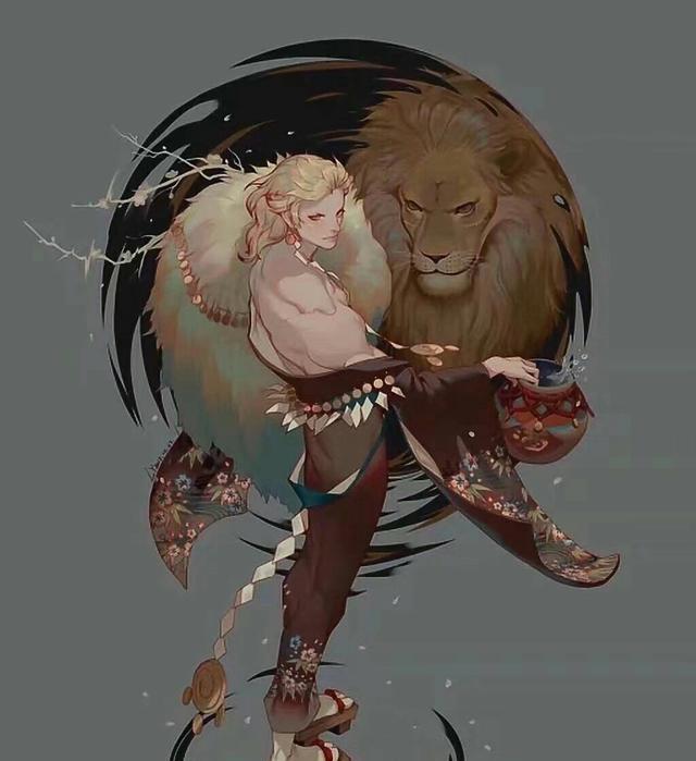 星座特点拟人三月20号的双鱼座狮子图片
