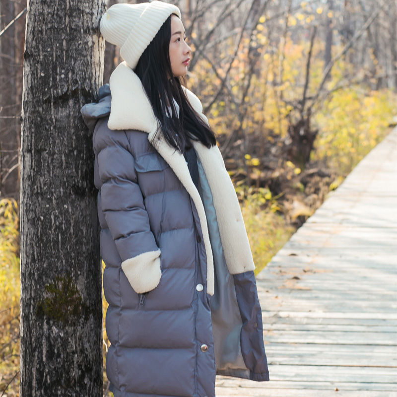 2017冬季女装韩版宽松棉服外套中长款加绒加厚百搭棉衣棉袄潮