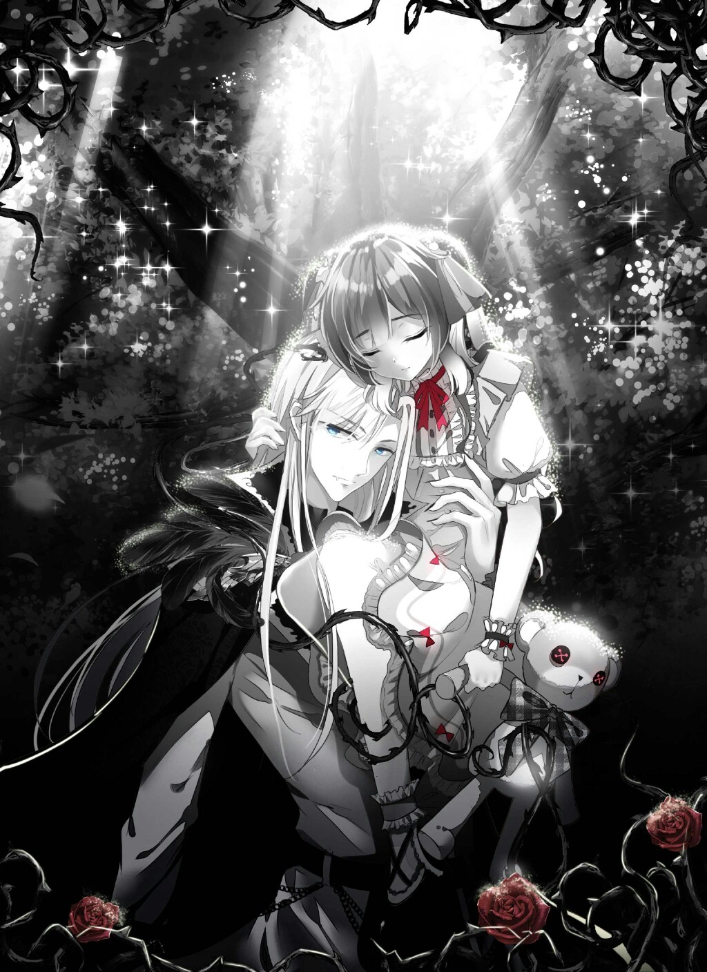 【蔷薇夜骑士·赤月】