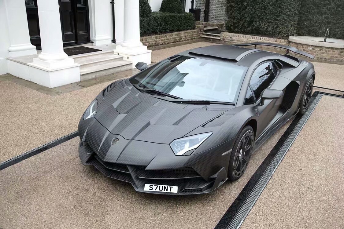 超级碳纤大蛮牛 ——兰博基尼aventador sv one-off .