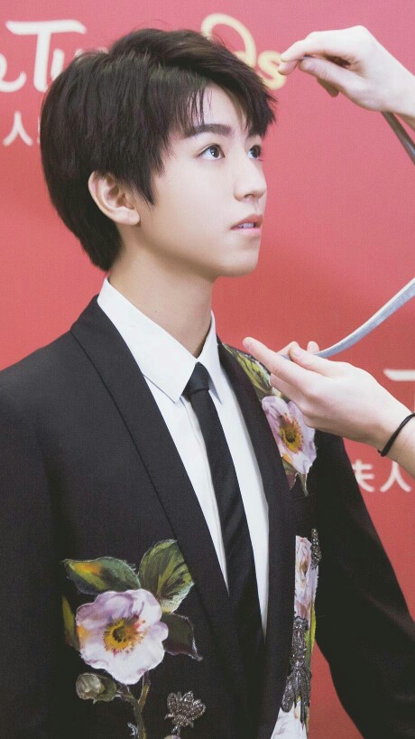 王俊凯 #tfboys 上海杜莎夫人蜡像馆 高清 帅气