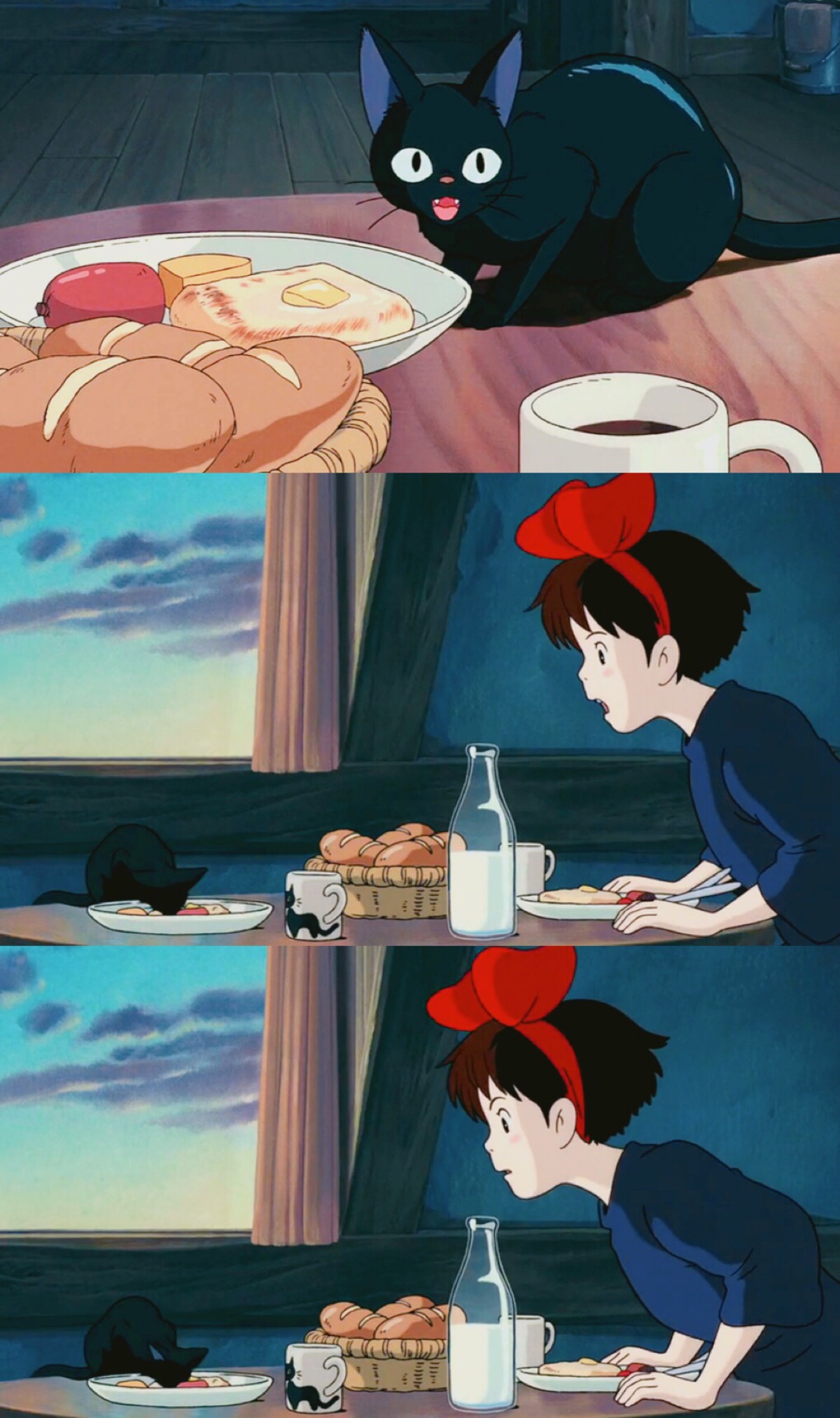 《魔女宅急便》的一些壁纸 . 调了一下色 很好看了