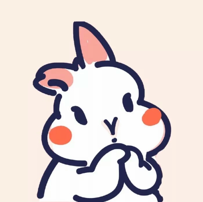 简单兔子头像