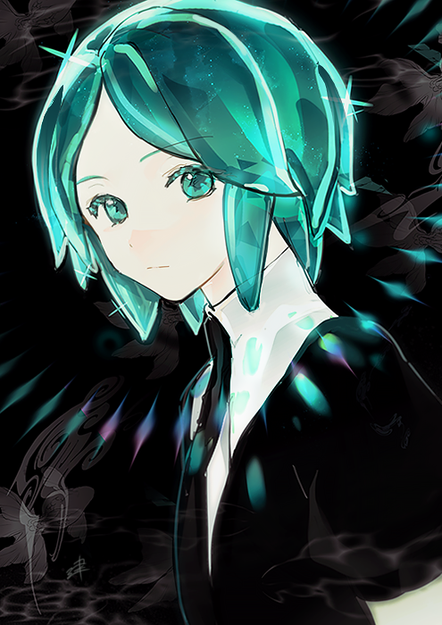 宝石之国 磷叶石 绘师:建(pixiv id=15661095) 本作品pixiv id=