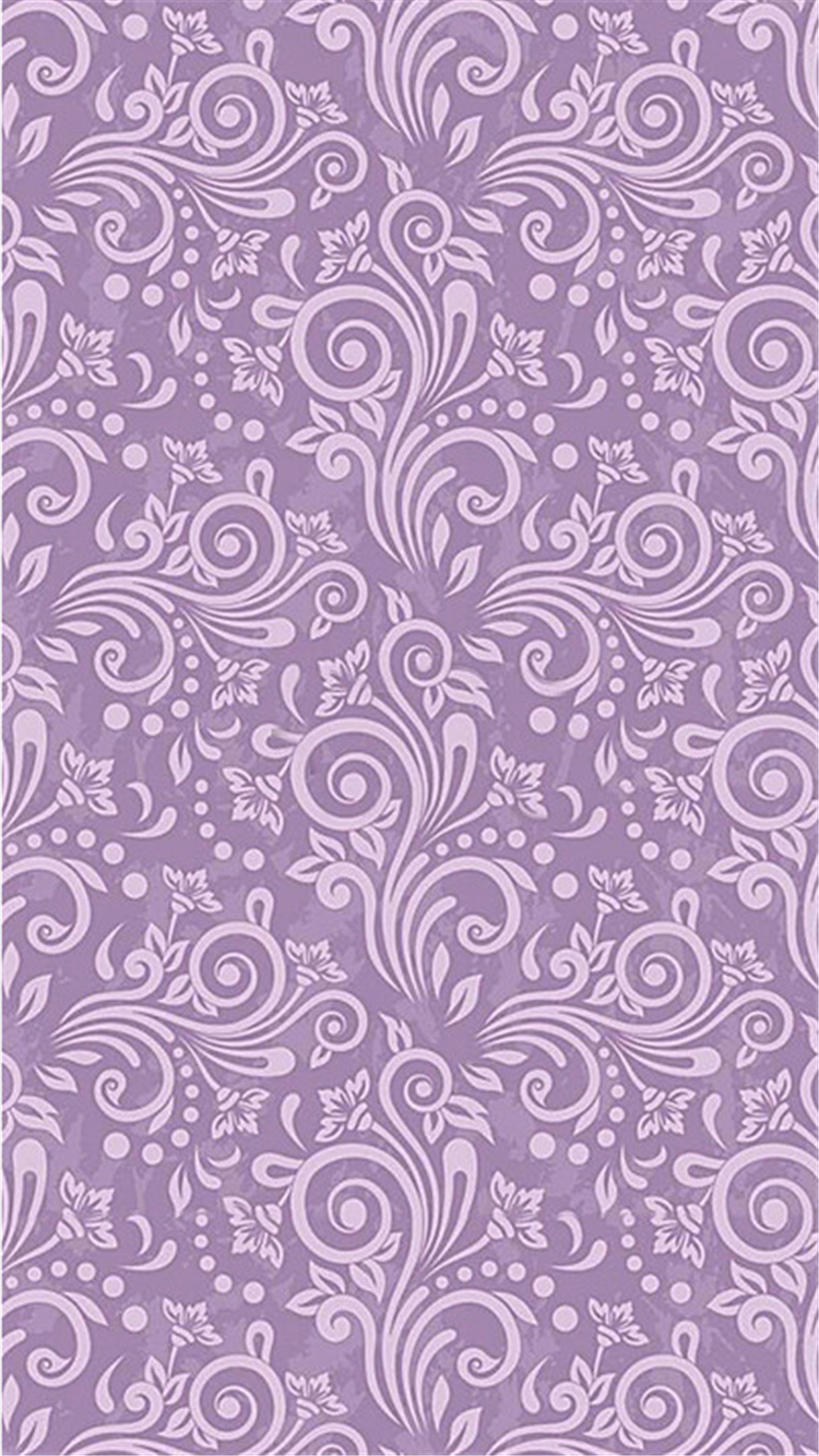 紫色花纹底纹背景