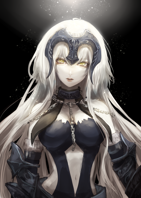 fate/grand order 黑贞德 绘师:六理(pixiv id=1337356) 本作品pixiv