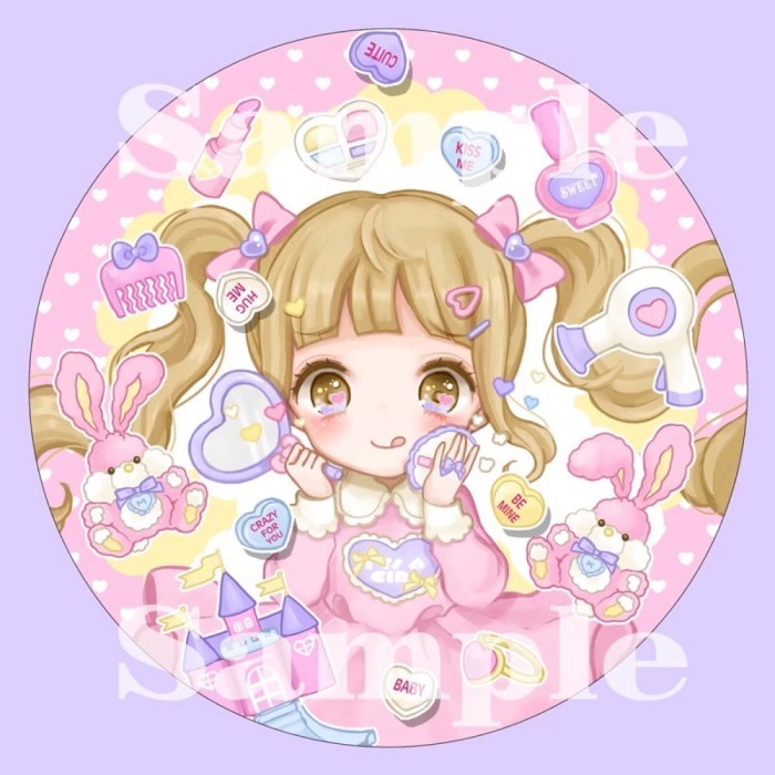 manamoko 少女心头像