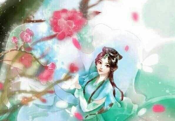 青衣女子
