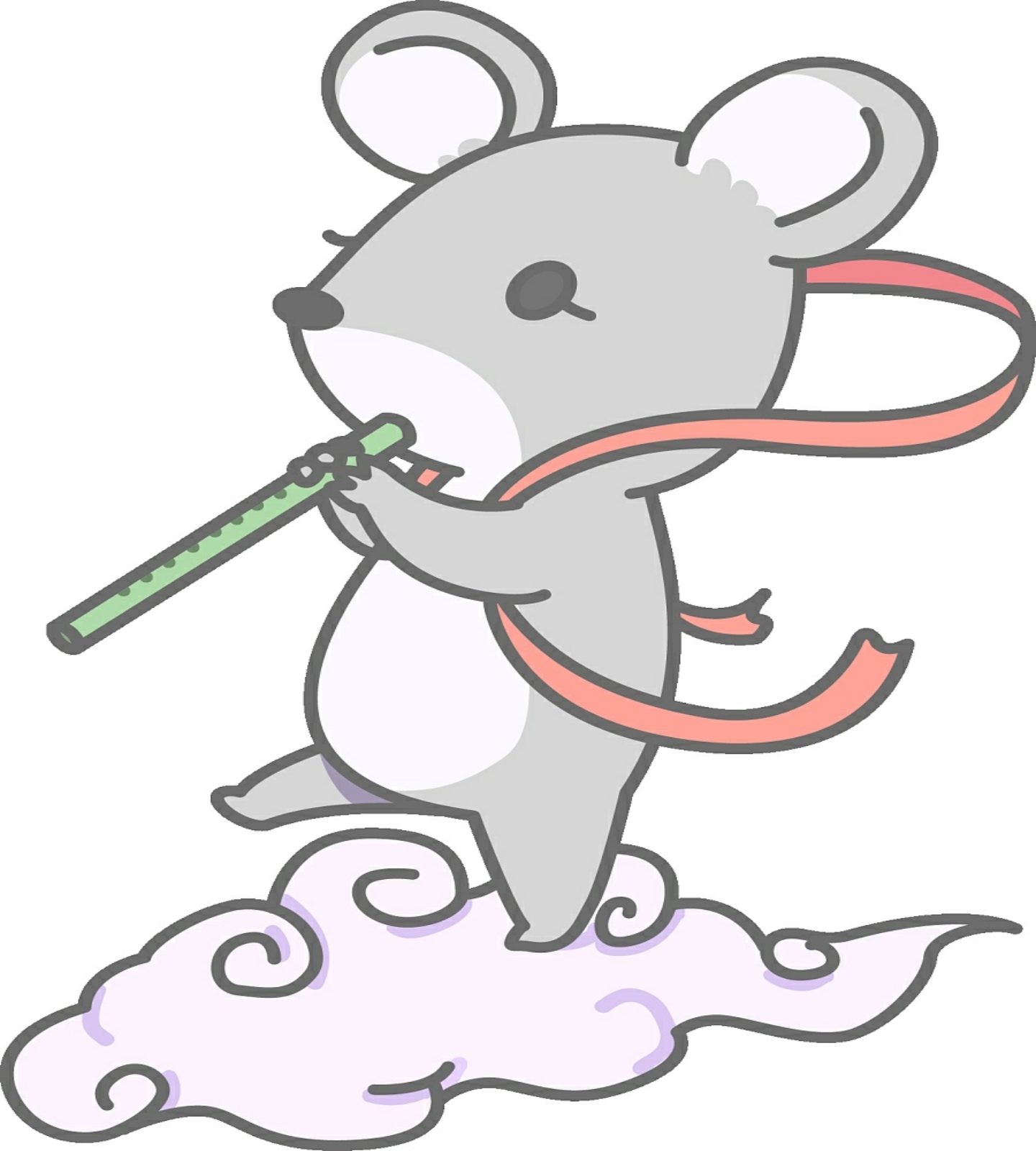 能杰·zid*十二生肖卡通形象设计——鼠