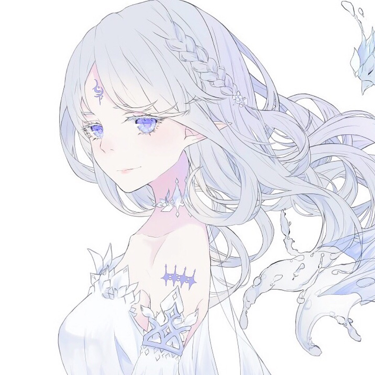 【动漫头像】上杉绘梨衣ovo