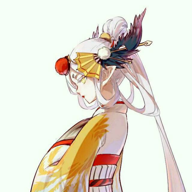 动漫 少女 头像 阴阳师姑获鸟