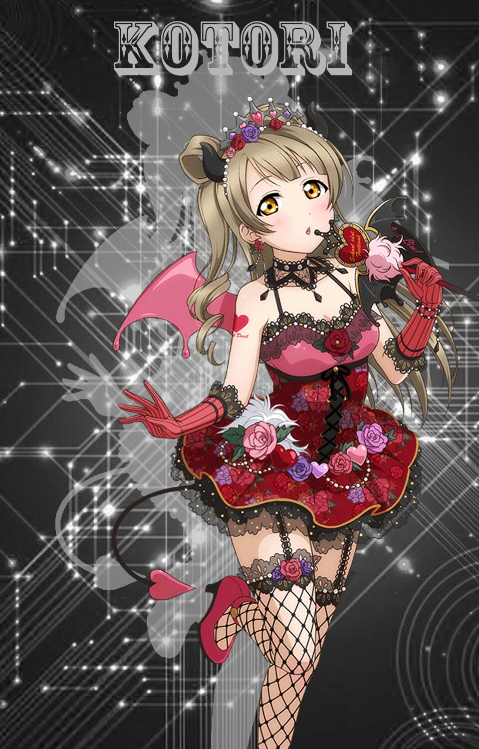 lovelive恶魔觉醒 南小鸟 自制 首发 禁止用于商业用途 转载请微博@雪