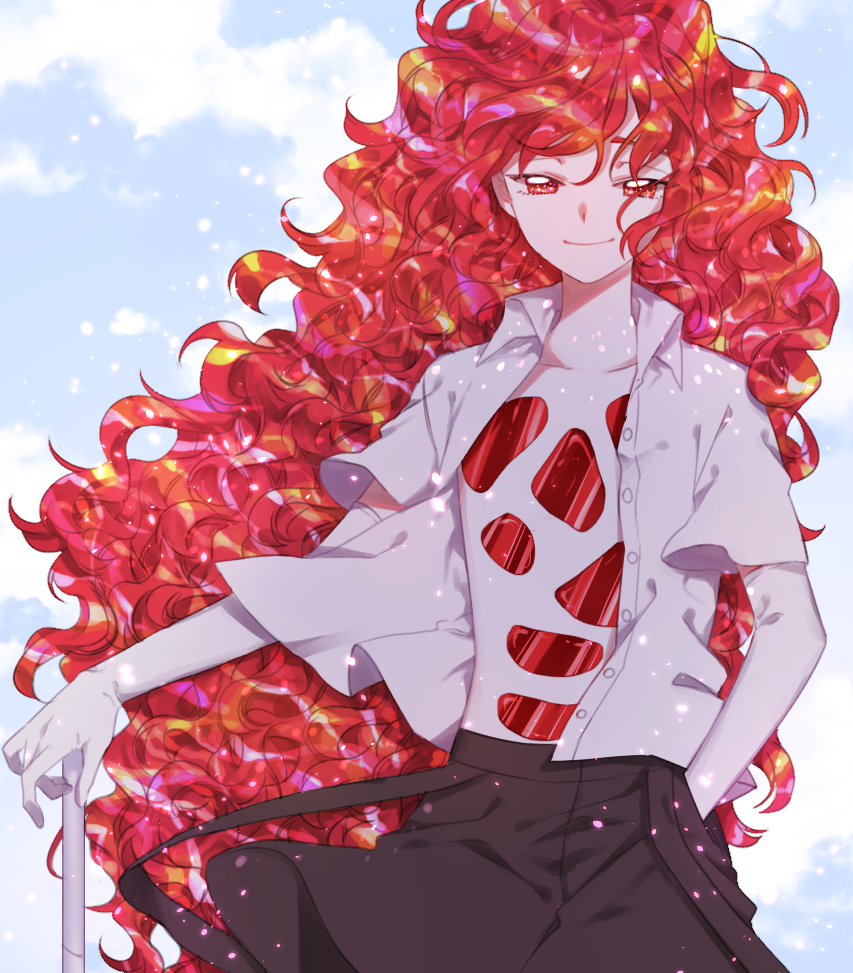 [宝石之国 padparadscha帕帕拉恰(帕帕拉琪亚(via p站id=19145814)