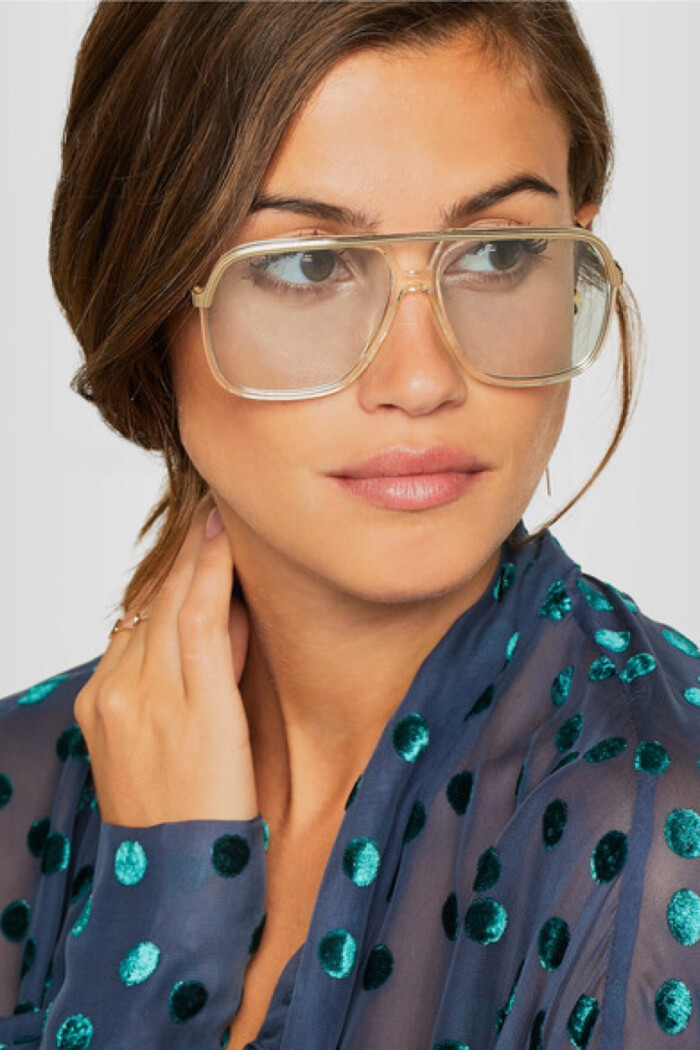 极为淡色的镜片——这正是 gucci 第三代掌舵人 maurizio gucci 在七