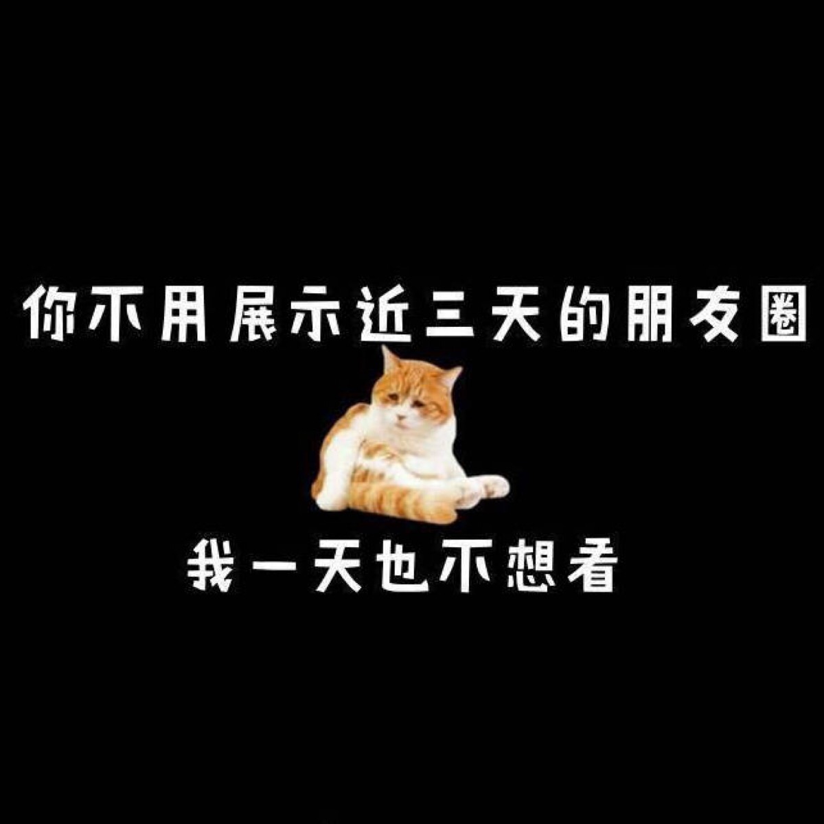 只展示三天内的朋友圈?不好意思,我一天都不想看.