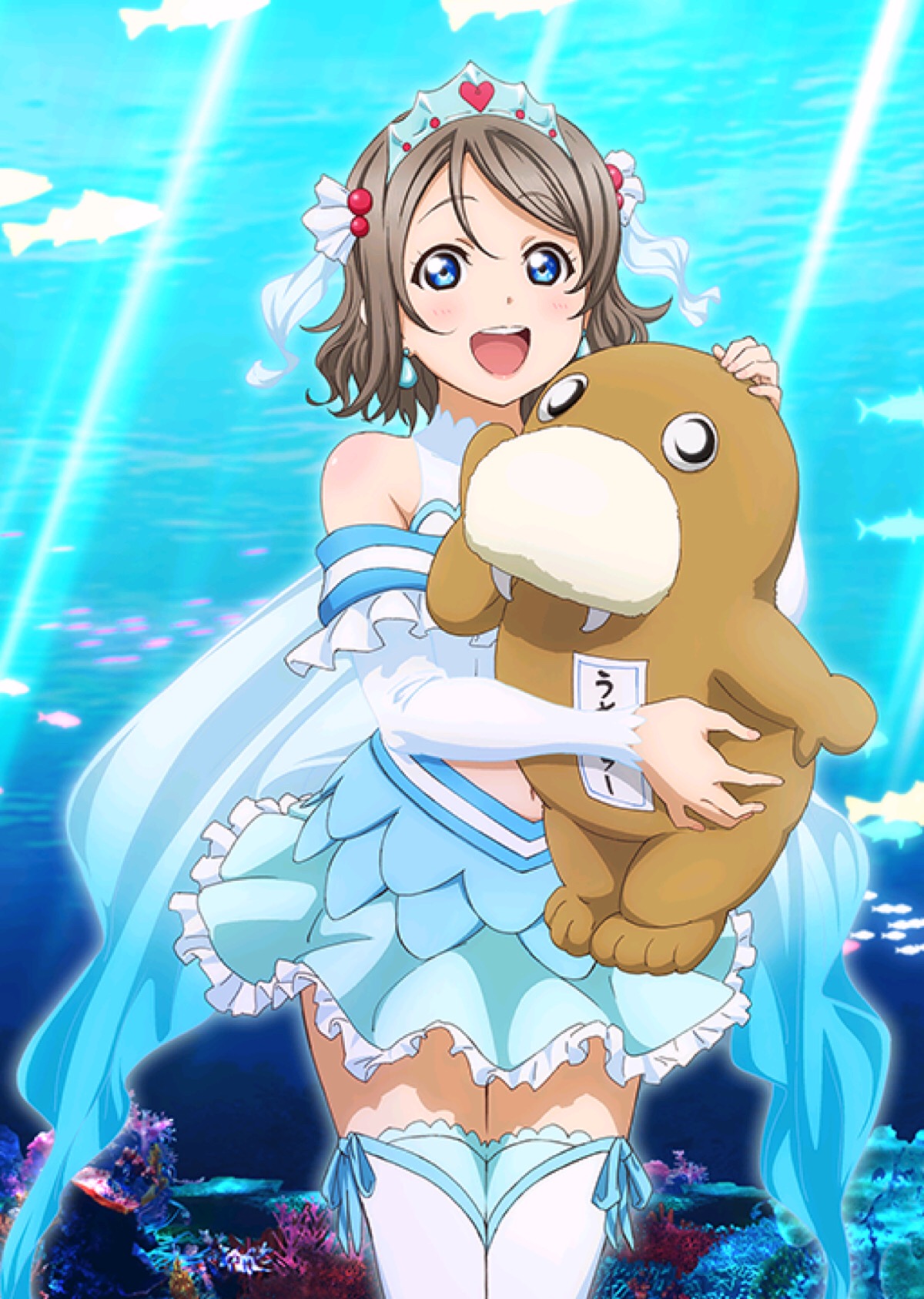 lovelivesunshine卡牌去框 水族馆 渡边曜 觉醒