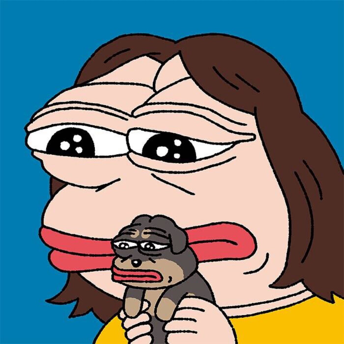 悲伤蛙头像情侣图片